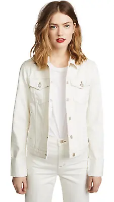 Women's J BRAND Jean Jacket Ecru Denim Coat Nwt New | Size XS S  M • $45