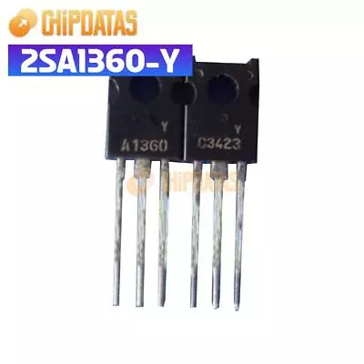10Pairs 2SA1360-Y & 2SC3423-Y A1360-Y C3423-Y Toshiba Audio Transistors New • $4.13