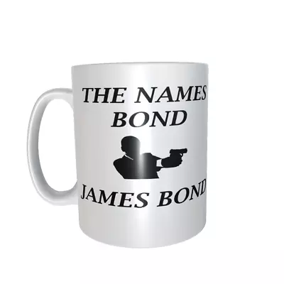 James Bond 007 Gift Roger Moore Daniel Craig Sean Connery 11oz Mug Ref3847 • £10.99