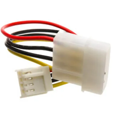 4 Pin Molex To Floppy Power Cable 5.25 Inch Male To 3.5 Inch Female 6 Inch • $9