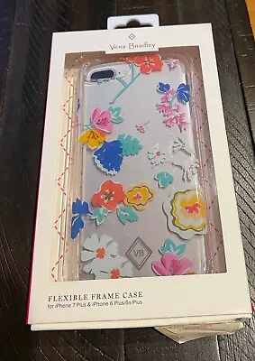 Vera Bradley Flexible Frame Case For IPhone 7 Plus / 8 Plus 5.5 -Santiago Floral • $7.99