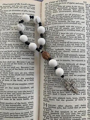 Pocket Prayer Beads Protestant-Christian-Anglican-Lutheran-Episcopal-Methodist • $16