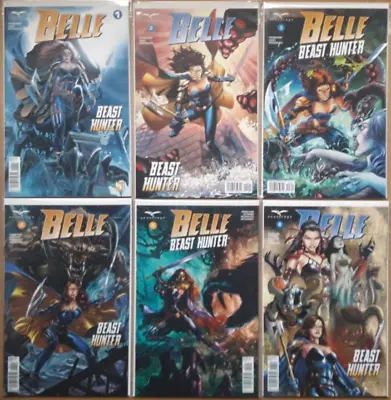 BELLE BEAST HUNTER #1 - #6 Complete Set 1ST PRINT New Boarded Zenescope Comics • £35