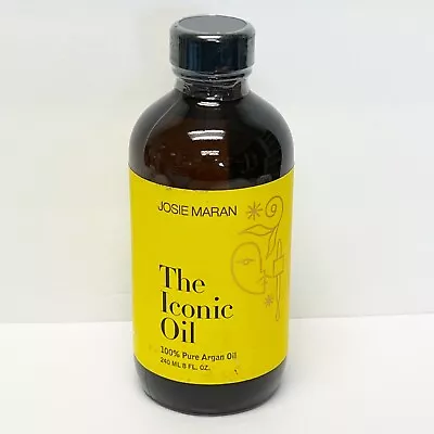 Josie Maran The Iconic Oil 100% Pure Argan Oil 8 Oz SEALED NWOB NO DROPPER • $99.95