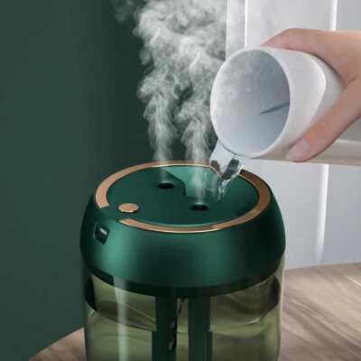 $25.99 • Buy 2L USB Humidifier 2 Spray Port Air Purifier Essential Oil Aromatherapy Diffuser