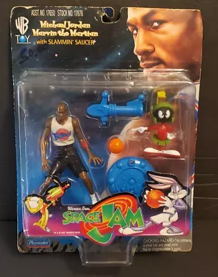 Vintage 1996 Space Jam WB Playmates Michael Jordan Marvin The Martian New Sealed • $19.99