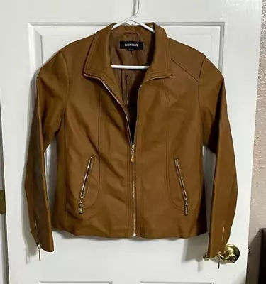 Ellen Tracy Jacket Womens Size L Tan • $16.99