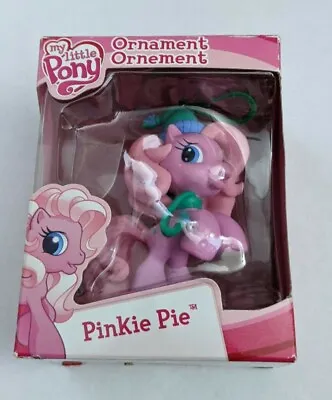 My Little Pony PINKIE PIE 4  Christmas Ornament In Original Box 2010 Hasbro MLP • $10