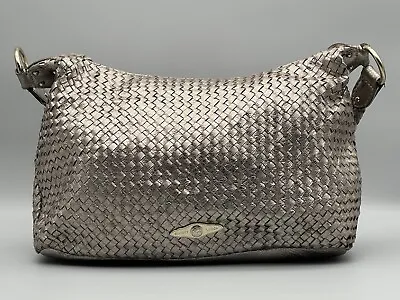 Elliott Lucca Woven Leather Special Occasion Shoulder Bag • $30.99