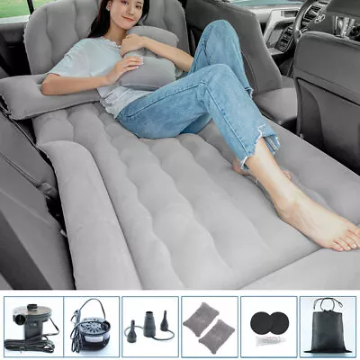 For SUV Truck Van Car Air Bed Air Mattress Backseat Inflatable Cushion + Pump US • $46.55