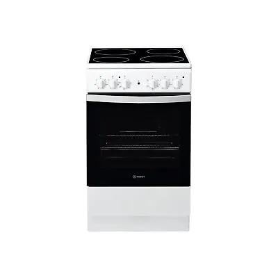 £304.92 • Buy Indesit 50cm Electric Cooker - White IS5V4KHW