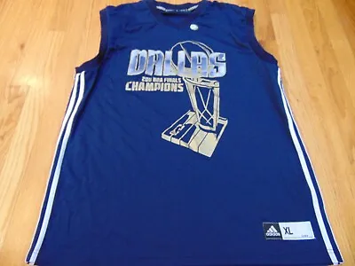 Adidas Revolution 30 Nba Dallas Mavericks 2011 Nba Finals Champs Jersey Size Xl • $27.89