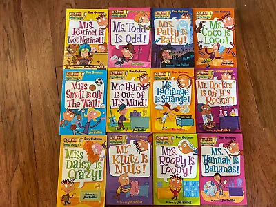 Lot Of 12 My Weird School Series Dan Gutman Scholastic Books UNREAD • $29.99