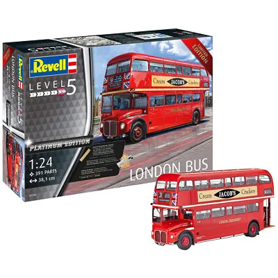 Revell London Bus AEC Routemaster Platinum Edition Model Kit 07720 Scale 1:24 • £76.99