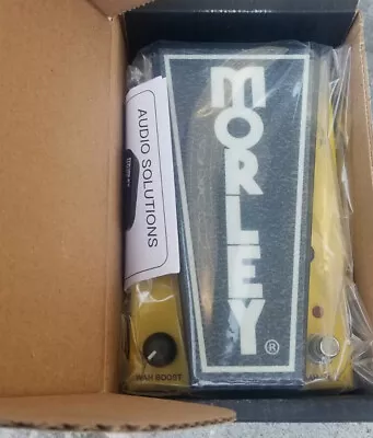 NEW Morley 20/20 Power Wah Volume Effects Pedal Yellow • $178