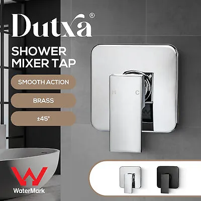Wall Shower Tap Brass Basin Mixer Bathroom Bath Spa Hot Cold Water Faucet Chrome • $51.99