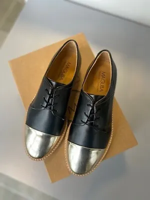 Swedish Shoes Maguba Antwerp Black/gold (undersized) • $69.99