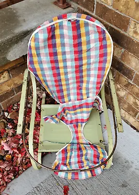 Vintage Green Baby Jumper Rocker Seat Possibly Teeterbabe • $22.50