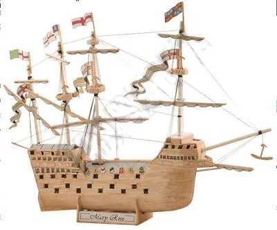 THE MARY ROSE Matchstick Kit - Matchcraft Model Ship Kit  • £20.95