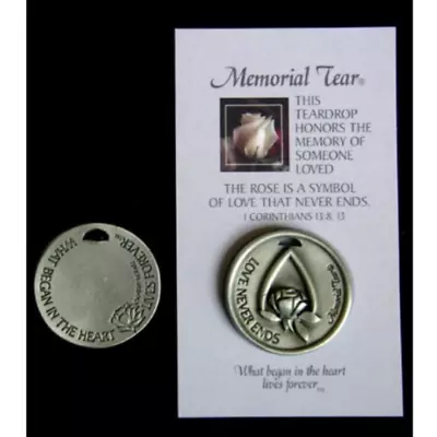 Memorial Tear Pocket Token Inspirational Pocket Token Coin Remembrance MTPT • $9.99