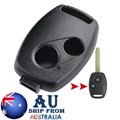 Remote Key Case Fob Service Shell For Honda Accord CRV FRV Civic Jazz Odyssey AU • $6.36