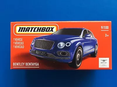 2021 Matchbox Power Grabs BLUE 2018 BENTLEY BENTAYGA SPORTS WAGON - New In Box! • $14.95