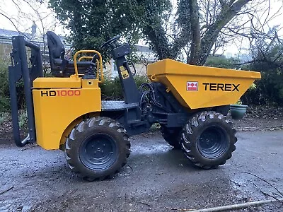 Terex HD1000 1 Ton High Tip Good Working Order 2013 • £6500