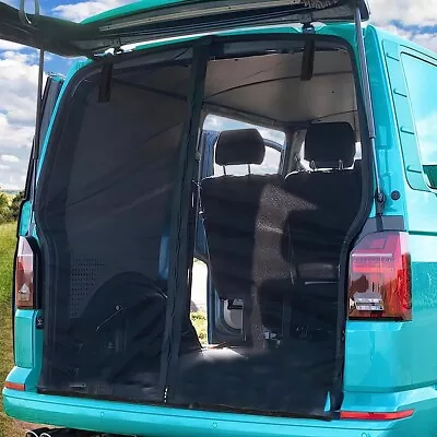 Car Tailgate Mosquito Net Wing Door Boot Cover For T4 T5 T6 Motorhome Caravan RV • $60.99