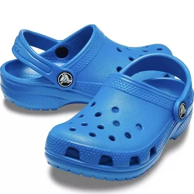 Crocs Unisex Classic Clog Bright Cobalt Blue 10001-4JL Sandal Men 6 Women 8 NWT • $39.95