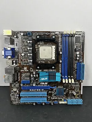 Asus M4A7B5-M Motherboard AMD Phenom HD9850XAJ4BGH Combo • $19.99