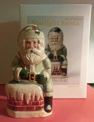 $195 • Buy Vaillancourt 27th Annual Starlight Santa In Chimney, 2016, In Org Box, Mint!
