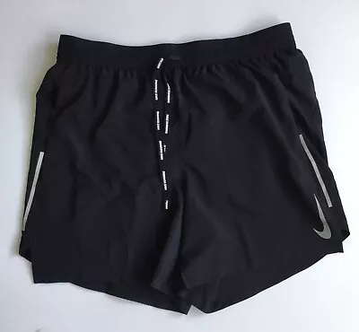 Nike Men’s Flex Stride 7” 2 In 1 Fully Lined Running Shorts CT7943 010 Black XL • $42.99