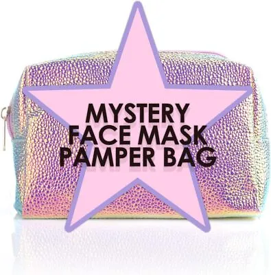 7th Heaven Mystery Face Mask Pamper Bag Includes Face Masks Beauty Accessories • £12.99