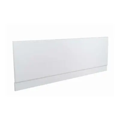 Bathroom Bath Panel 1700mm Front Side White Wooden MDF Adjustable Plinth Linx • £62.99