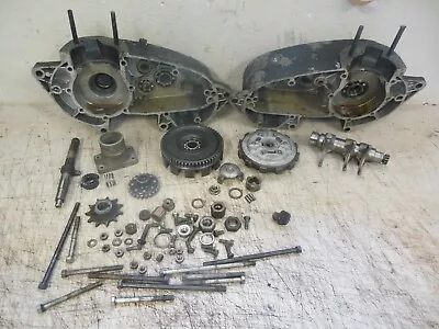 Montesa Clutch Crankcase Set Shift Drum Etc Parts Lot 70-72 King Scorpion 250 • $249.99