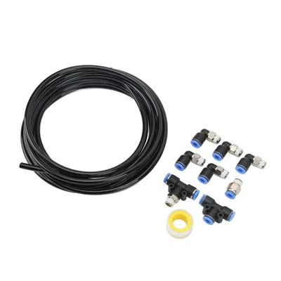 $16.89 • Buy Push Lock Vacuum Fitting Kit Turbo Wastegate & Solenoid For Turbo Vehicles Black