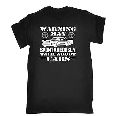 Auto Mechanic Warning I May Spontaneously Talk Cars - Mens Funny T-Shirt Tshirts • $26.95