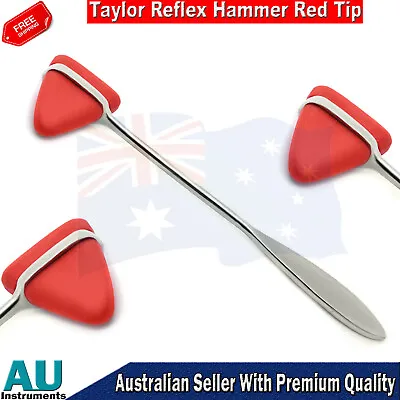 Babinski Neurological Reflex Hammer Red Tip Testing Medical Diagnostic Tools New • $11