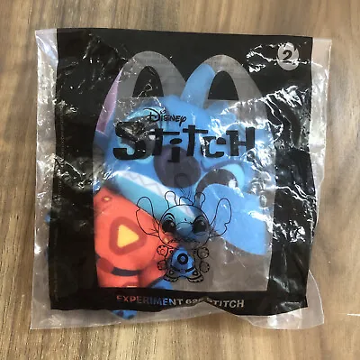 McDonald's 2022 STITCH Movie HAWAII Disney Lilo PLUSH #2 • $2.99