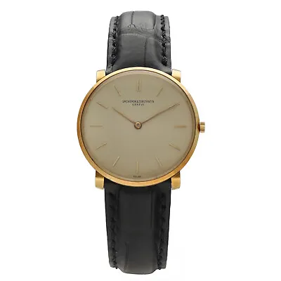 $6897 • Buy Vacheron Constantin 6338 Ultra Thin 18k Yellow Gold Manual Wind Wrist Watch