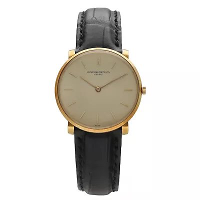 $6897 • Buy Vacheron Constantin 6338 Ultra Thin 18k Yellow Gold Manual Wind Wrist Watch