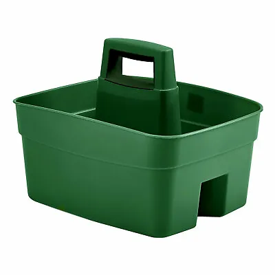 Whitefurze Plastic Garden Kitchen Caddy Green Tool Organiser Storage With Handle • £8.49