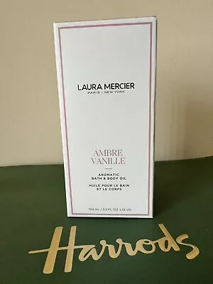 Laura Mercier Ambre Vanille Aromatic Bath And Body Oil 100ml • £33