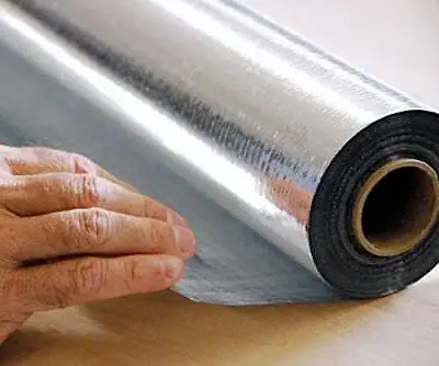 Radiant Barrier Reflective Insulation 48  Wide 1000 Sqft FACTORY SECOND  • £128.50