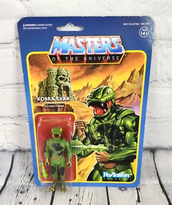 Super7 Masters Of The Universe ReAction Kobra Khan Camo Power-Con Exclusive 2018 • $39.75