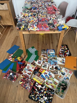 £285 • Buy Vintage Lego Bundle Airport Job Lot - Figures Rare Pieces 21.5kg & Instructions