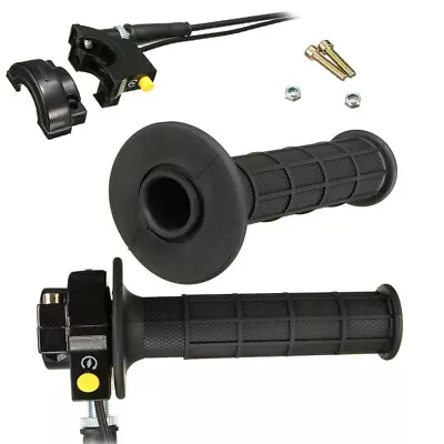 7/8''Twist Throttle Handle Grip+Ignition Kill Assembly For 49cc Mini Pocket Bike • $11.99