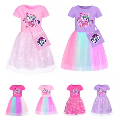 My Little Pony Kids Girls Birthday Party Princess Dress Skirt Gift • $16.99