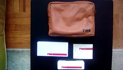 1980's Twa Trans World Airlines First Class Travel Amenities Kit - Rare • $7