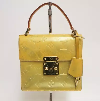 Authentic Louis Vuitton Monogram Vernis Spring Street Hand Bag #27311 • $179